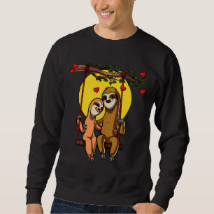 Cute Sloth Couple Sweatshirt