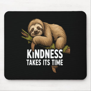 Cute Sloth Design For Sloth Lover And Sloth Comfor Mouse Pad