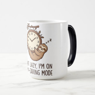 Cute Sloth Energy Saving Mode Funny Coffee Mug
