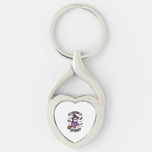Cute Sloth Happy Halloween (2) Keychain