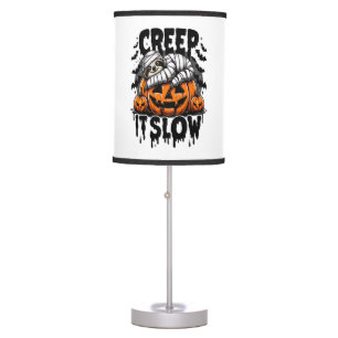 Cute Sloth Happy Halloween Table Lamp