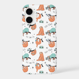 Cute Sloth iPhone 17 Case