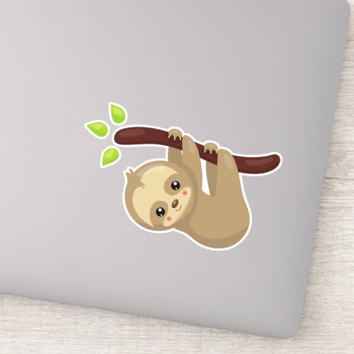 Cute Sloth Little Sloth Baby Sloth Lazy Sloth Sticker