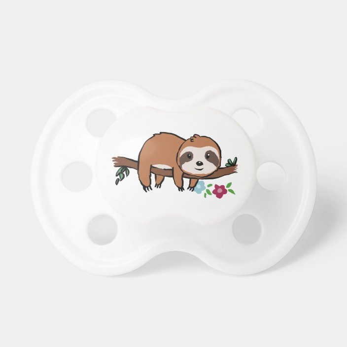 sloth pacifier