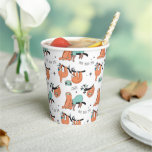 Cute Sloth Pattern Paper Cups