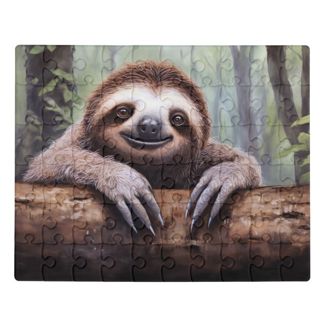 Cute Sloth Puzzle (Puzzle Horizontal)