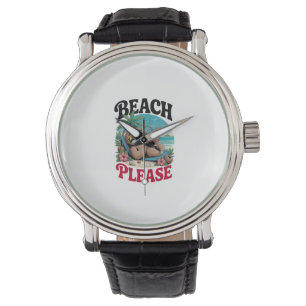 Cute Sloth Summertime Watch