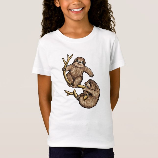 Cute Sloth T-Shirt (Front)