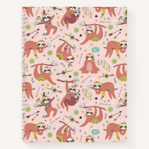 Cute Sloths Notebook