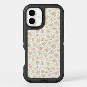 Cute Small Ditsy Floral Seamless Pattern iPhone 16 Plus Case