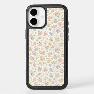 Cute Small Ditsy Floral Seamless Pattern iPhone 16 Plus Case