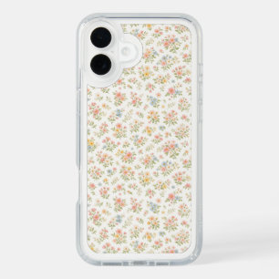 Cute Small Ditsy Floral Seamless Pattern iPhone 16 Plus Case