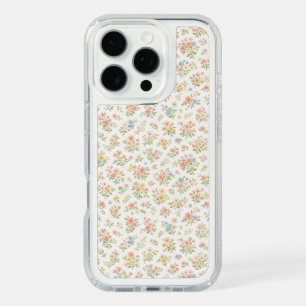 Cute Small Ditsy Floral Seamless Pattern iPhone 16 Pro Case