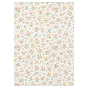Cute Small Ditsy Floral Seamless Pattern Tablecloth