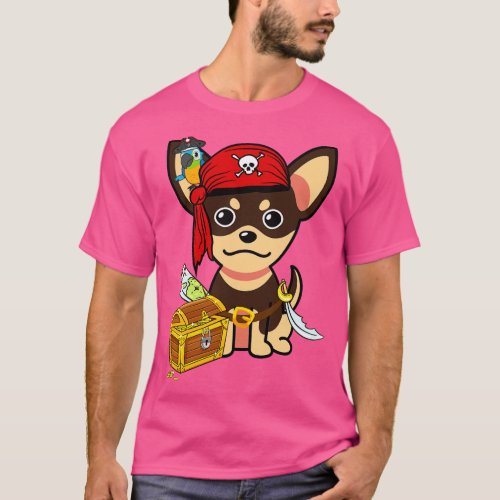 Cute small dog is a pirate TShirt