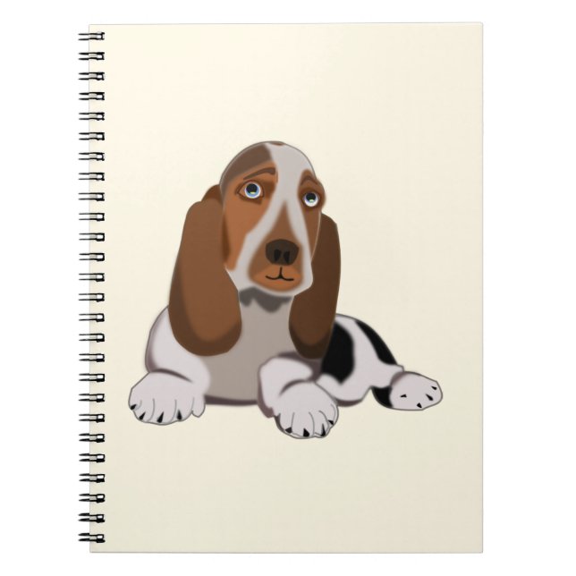 Cute Small Dog Notebook (Front)