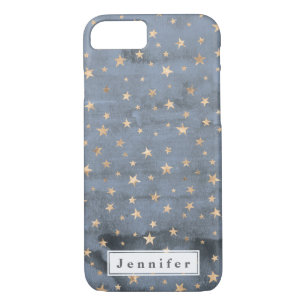 Cute small twinkle star periwinkle personalized iPhone 8/7 case