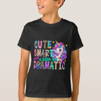 Cute Smart And A Little Bit Dramatic Funny Unicorn