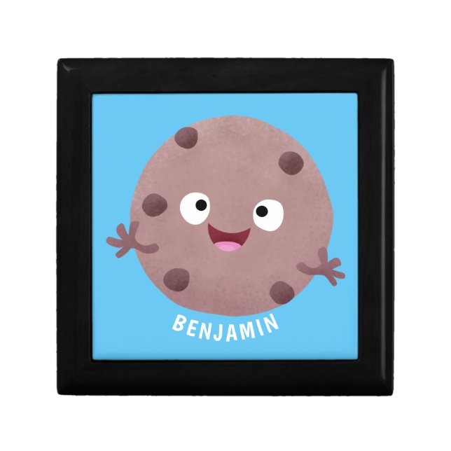 Cute smart chocolate chip cookie cartoon gift box (Front)