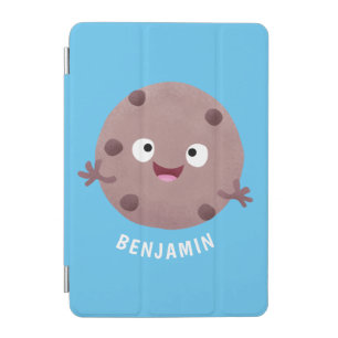 Cute smart chocolate chip cookie cartoon iPad mini cover