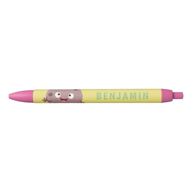 Cute smart chocolate chip cookie cartoon pen (Front)