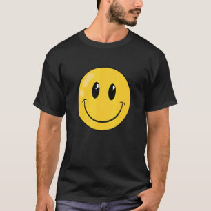 Cute Smile Face Happy Face For Women Men Kids T-Shirt