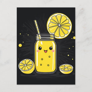 Cute Smile Lemonade Postcard