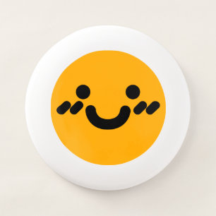Cute Smiley Face Orange Wham-O Frisbee