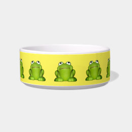 Cute Smiley Frog Bowl