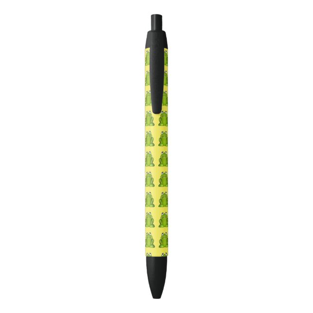 Cute Smiley Frog Pen (Back (Vertical))