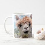 Cute Smiling Alpaca Photo Image Coffee Mug at Zazzle
