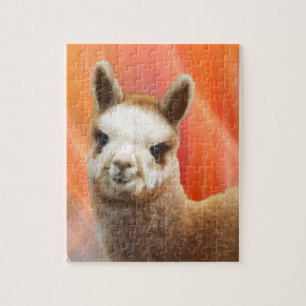 Cute Smiling Alpaca Puzzles