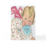 Cute Smiling Baby's First Valentine's Day Card Cute Smiling Baby's First Valentine's Day Card