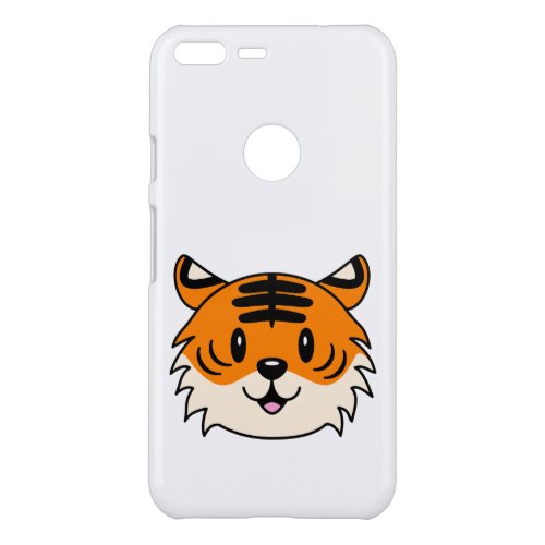 Cute Smiling Cartoon Tiger Uncommon Google Pixel XL Case