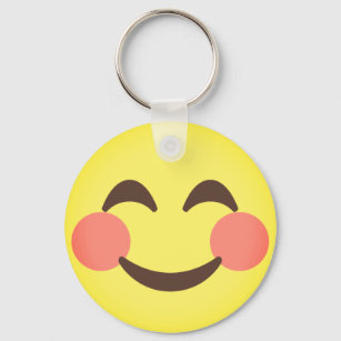 Cute Smiling Emoji Keychain