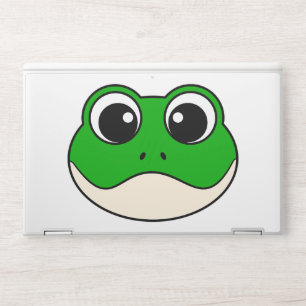 Cute Smiling Frog HP Laptop Skin