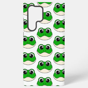 Cute Smiling Frog Samsung Galaxy S22 Ultra Case