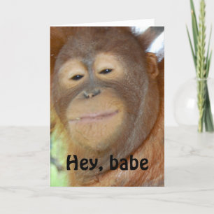 Cute Smiling Happy Valentine Holiday Card