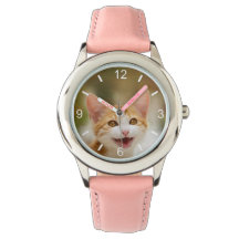 Cute Smiling Kitten Face Funny Cat Meow Photo