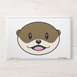 Cute Smiling Otter HP Laptop Skin