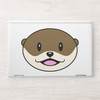 Cute Smiling Otter HP Laptop Skin