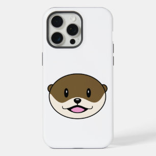 Cute Smiling Otter iPhone 15 Pro Max Case
