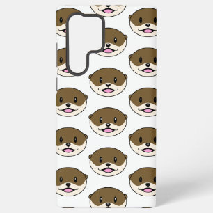 Cute Smiling Otter Samsung Galaxy S22 Ultra Case
