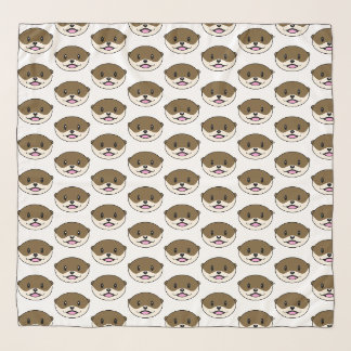 Cute Smiling Otter Scarf
