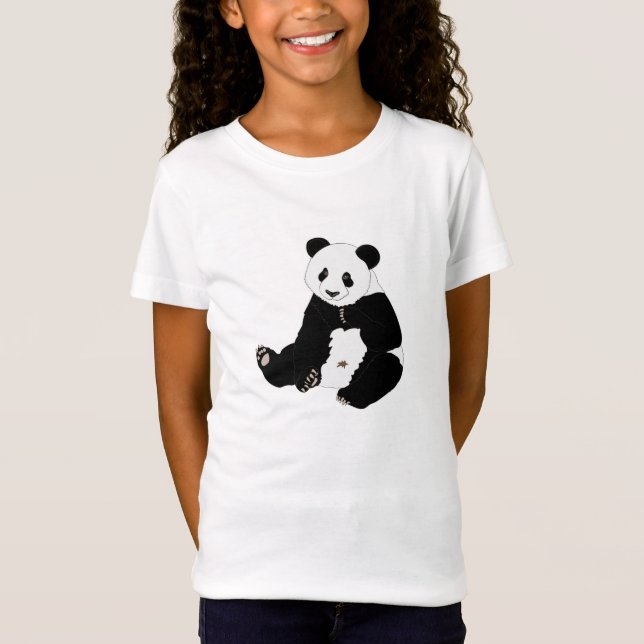 Cute smiling panda T-Shirt (Front)