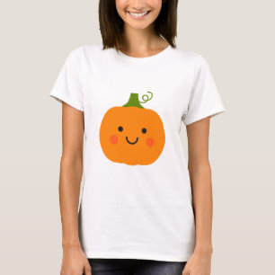 Cute smiling pumpkin illustration T-Shirt