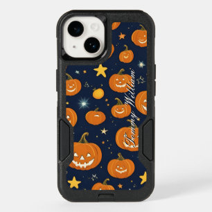 Cute Smiling Pumpkins For Halloween OtterBox iPhone 14 Case