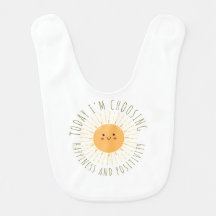 Cute smiling sun Baby Bib