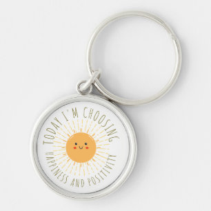 Cute Smiling Sun Keychain