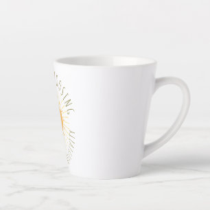 Cute Smiling Sun  Latte Mug